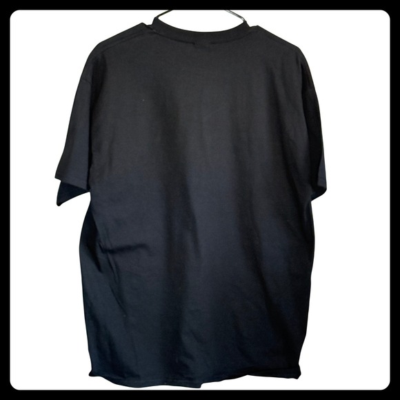 NWOT Gildan Ultra Cotton Your Mom Is So Fat Graphic T-Shirt Mens Large Black - Picture 2 of 5